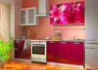 Кухонный гарнитур с фотопечатью Роза