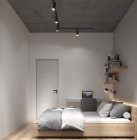 Дизайн проект маленькой спальни