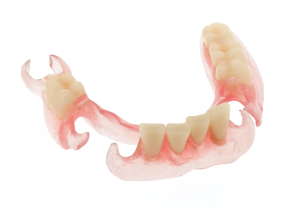 Односторонний  протез до 3-х зубов ACRY FREE