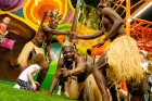 Африканское танцевальное шоу на день рождения